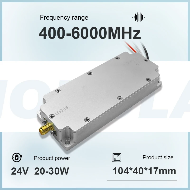 20W GaN Drone Module Unmanned Aircraft Defense UAV RF Module Wide-band Power Amplifier