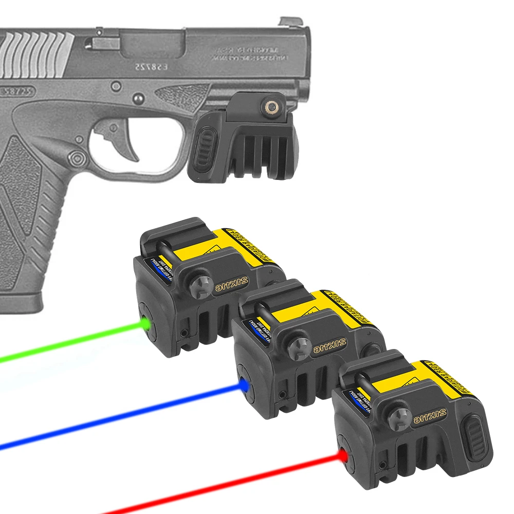 Laser Sight Red Dot Laser Sight Green/Red/Blue Rechargeable Pistol Laser Sight For Taurus G2C Glock 19 Mini g2c Hunting Gun Accessories Red Dot Laser LS-L8
