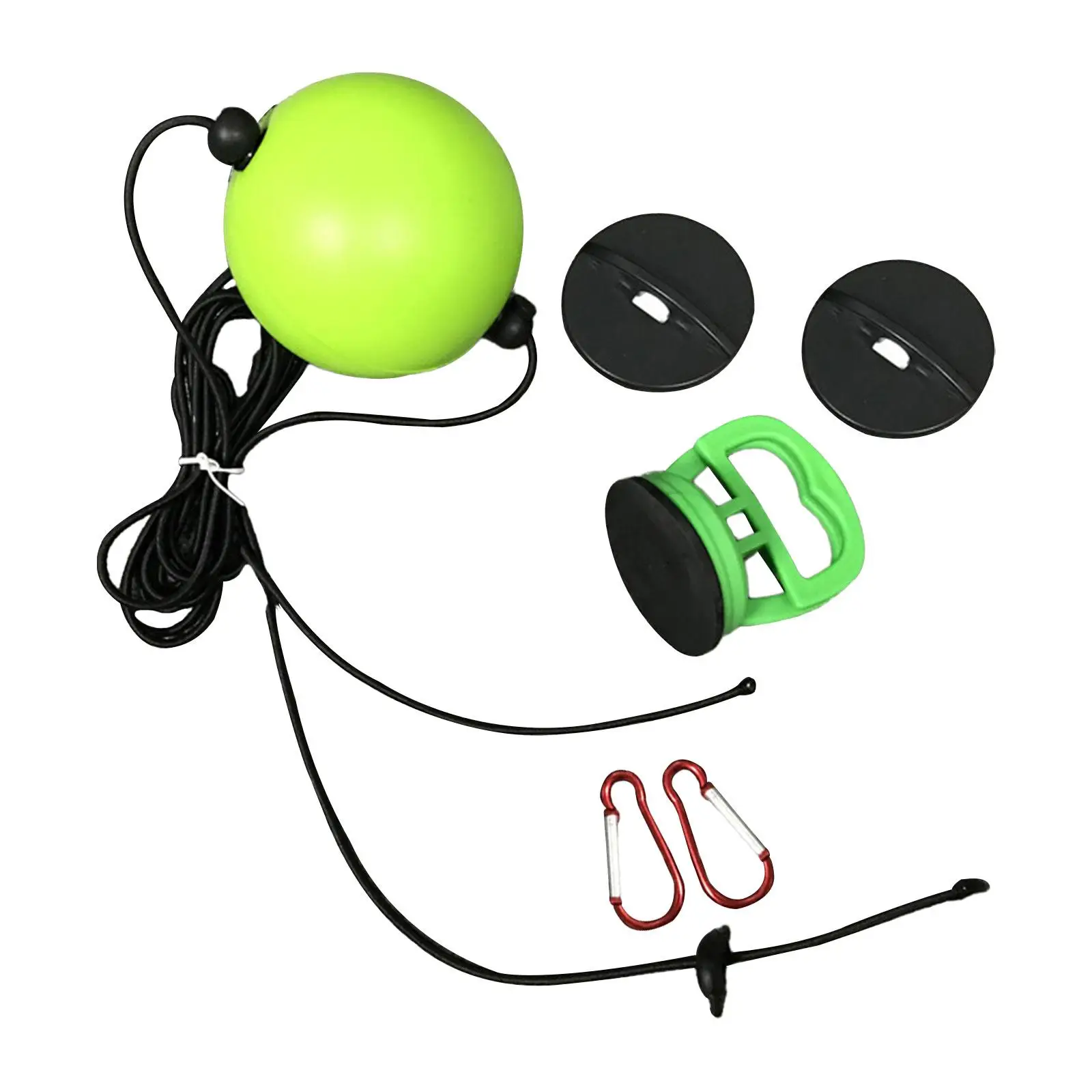 Boxing Reaction Ball Reflex Speed Ball Sports Workout Fitness Equipment, Double End Punching Ball for Hand Eye Coordination