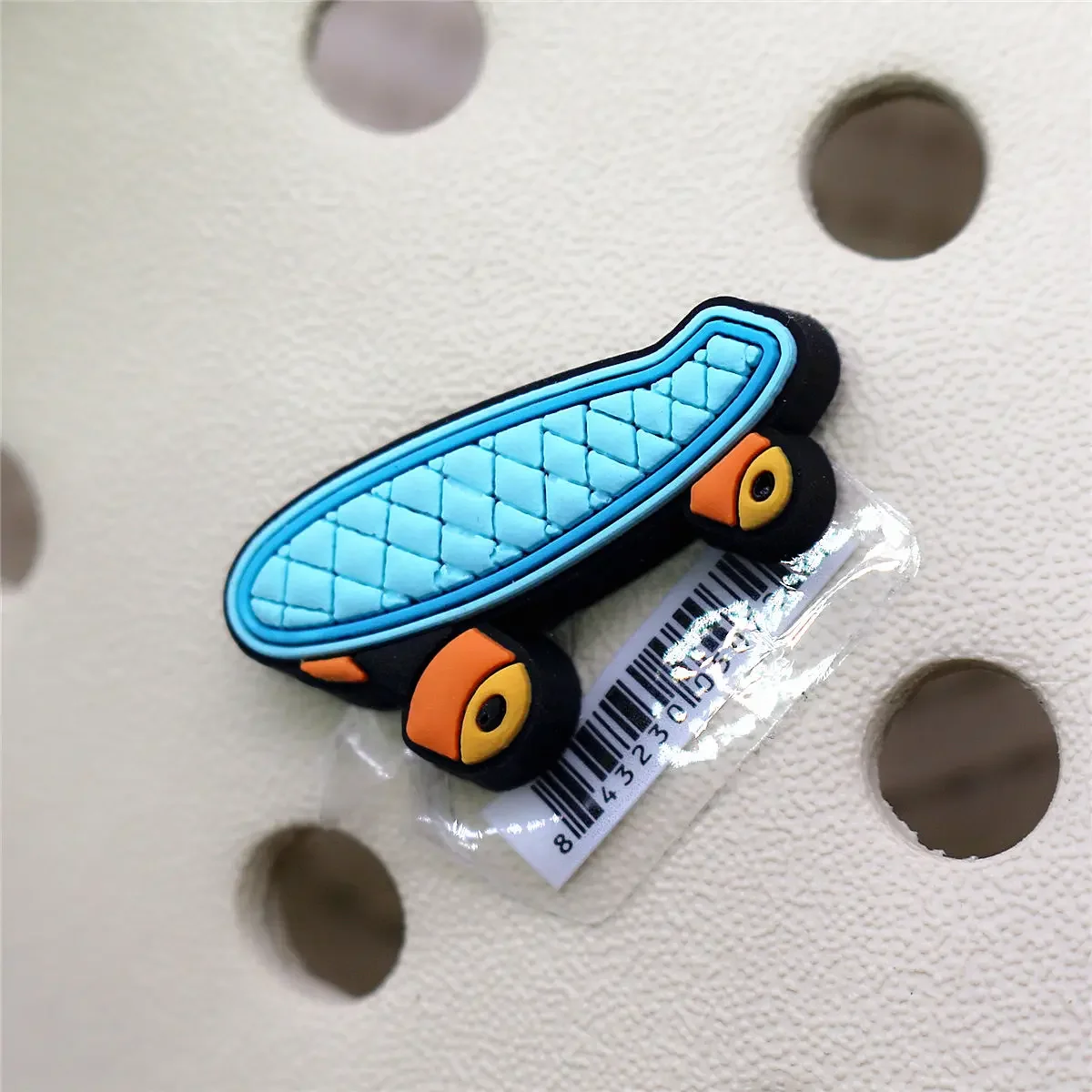 Original Athletic Sports PVC Shoe Charm Accessory - Softball and Surfing Sandal Decoration Pin