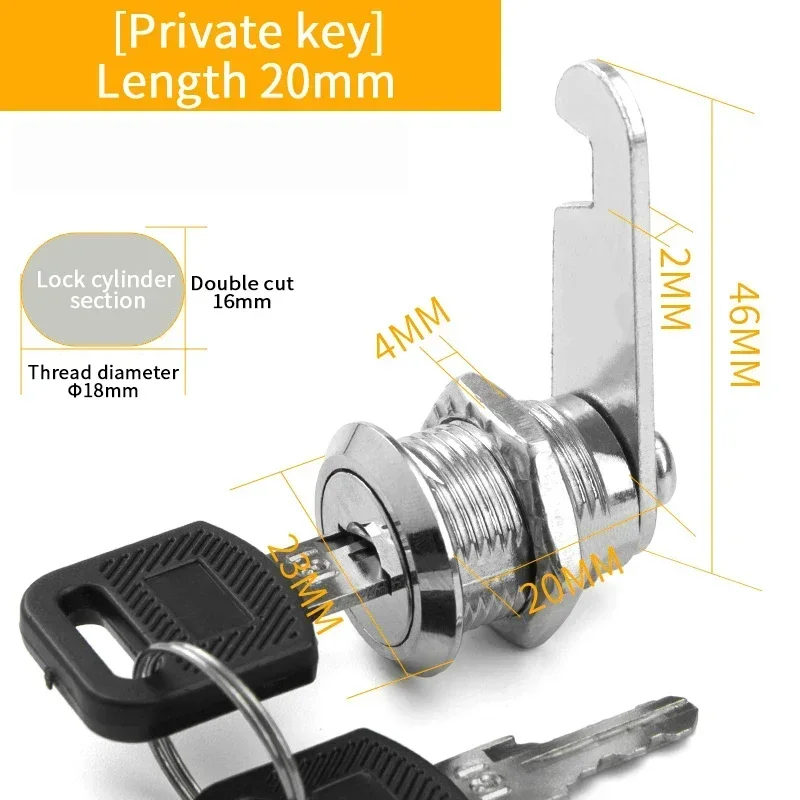 Different key 20mm