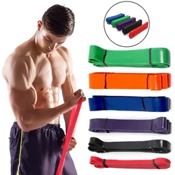 1pcs Resistance Band Expander Power 208cm Yoga Rubber Loop Band Training Power Band Fitness Elastic Band