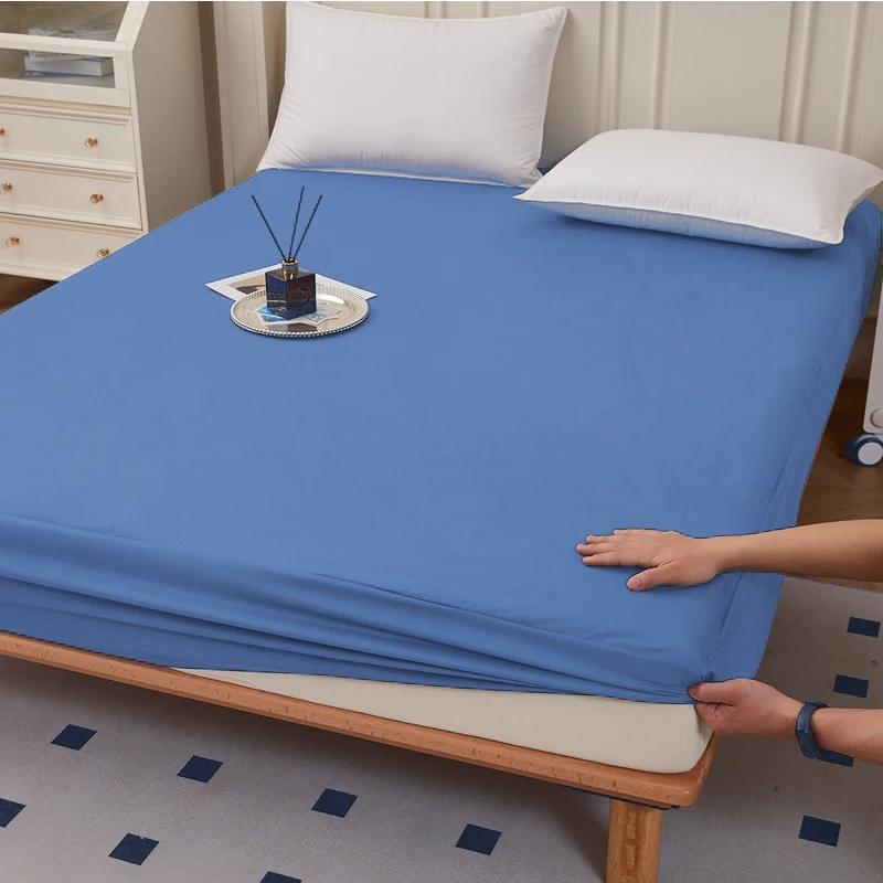 Mattress Cover Blue1