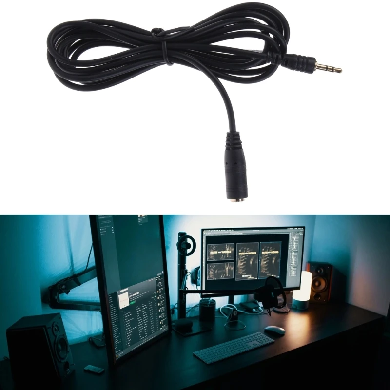 Premium 2.5mm Male to Female Stereo Extension Cable
