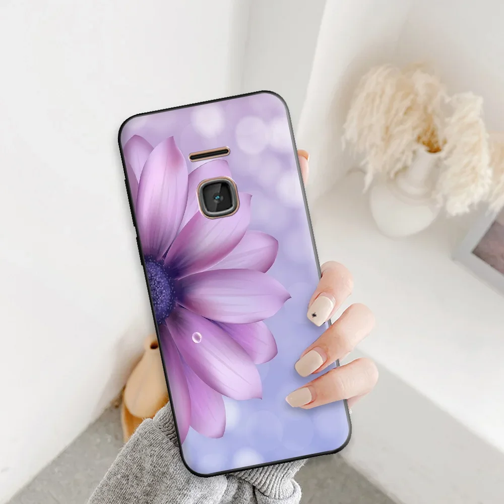 Patterned Silicone Soft TPU Back Cover - Stylish Protective Case