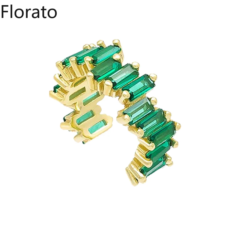 Set Di 3 Orecchini A Polsino Placcati Oro 14K Per Donna – Non Forati, Con Zirconi, Eleganti E Comodi