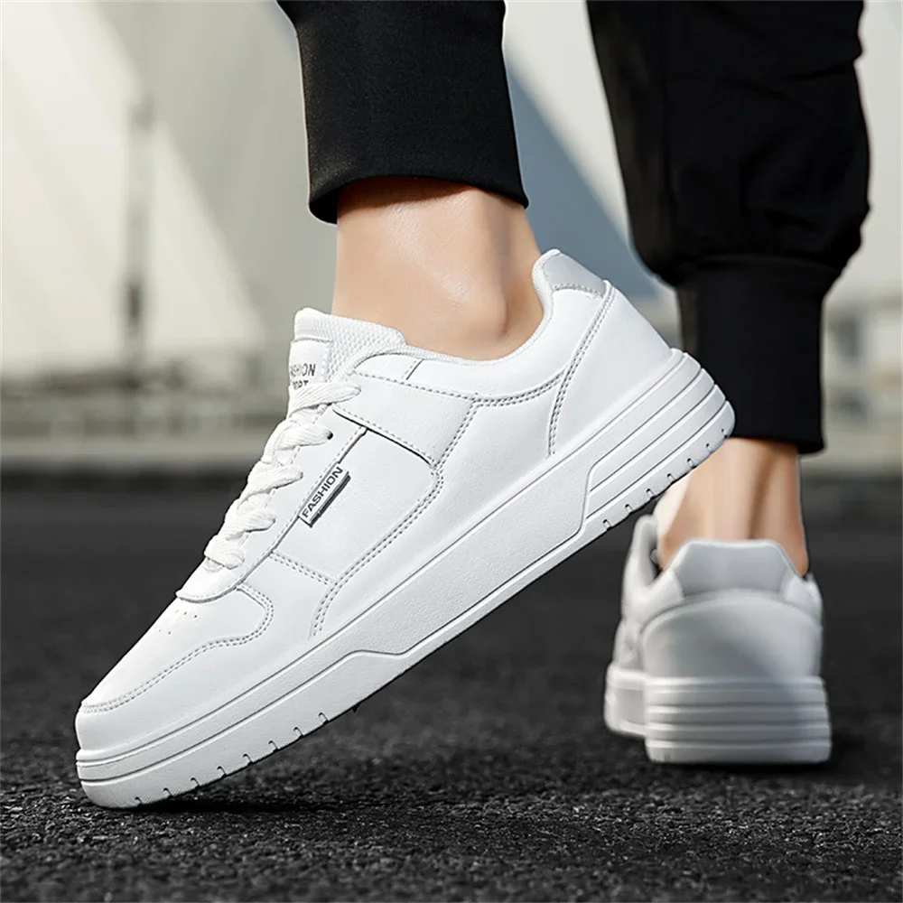 

without heels PU leather teni for original men Skateboarding Man luxury sneakers chinese brands shoes sports sapatilla YDX1