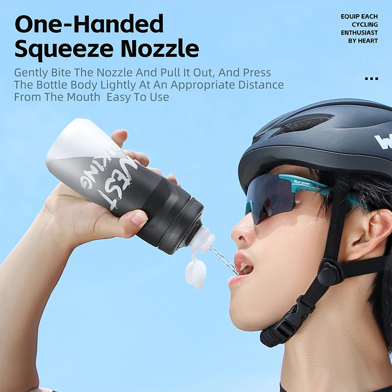 WEST BIKING Cycling Water Bottle 620/750ml For Outdoor Running Climbing Sports Squeeze Mug Cycling Kettle Portable Bicycle Cup water bottle,bicycle water bottle,sports bottle