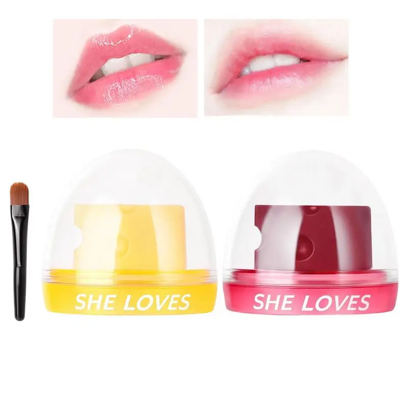 

Color Changing Lipstick Portable Cute Lip Balm Clear Lip Gloss PH Lip Balm With Cute Packaging Non-Greasy Moisturizing Lip Gloss