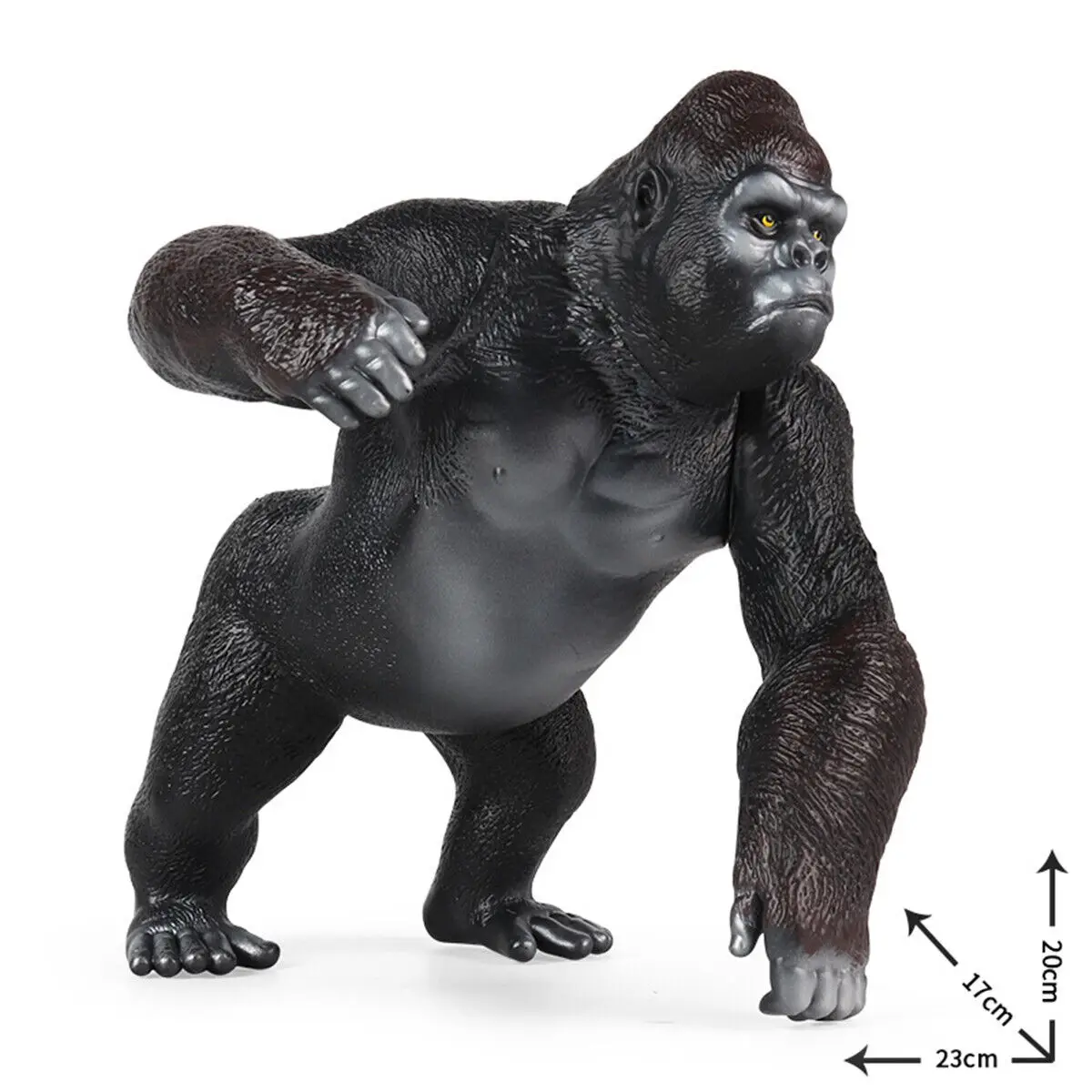 

Large Size Hollow Chimpanzee Model Animal Figure Realistic Movable Educational Kids Toy PVC Gift Decoration IN STOCK