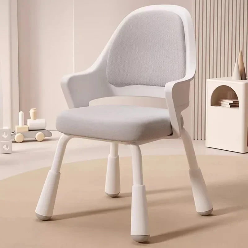 Designer Chair Child Stool Armchair Girl Room Safety Seats Growing Children School Kids Cadeira Alta Study Design Furniture