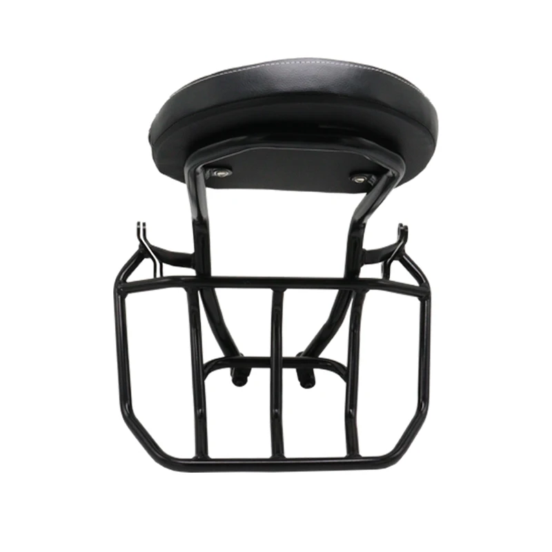 2018-2023 Motorcycle Passenger Backrest Set Sissy Bar Luggage Rack Rear Carrier Kit Back Cushion Rest Pad For Bmw K1600B Bagger