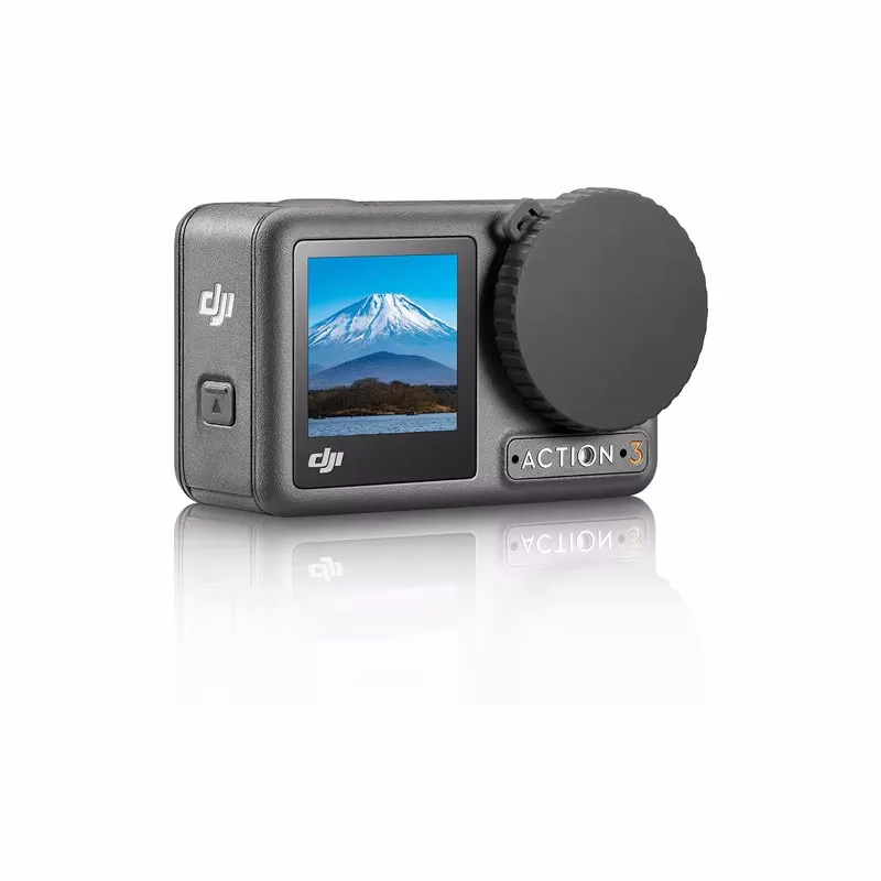 Description Picture 6 of item3pcs Protection Films Lens Screen Tempered Glass Films + 1pcs Lens Cap Protective Cover for DJI Osmo Action 5 Pro 4 3 Camera