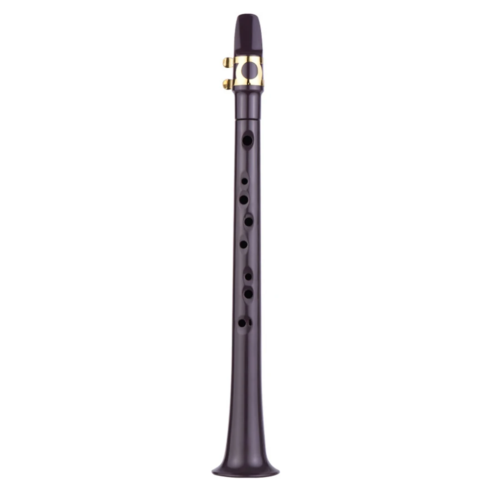11-hole C Key Pocket Sax with Alto Mouthpiece Ligature Reeds Dental Pads Portable Saxophone with Carrying Bag Little Saxophone