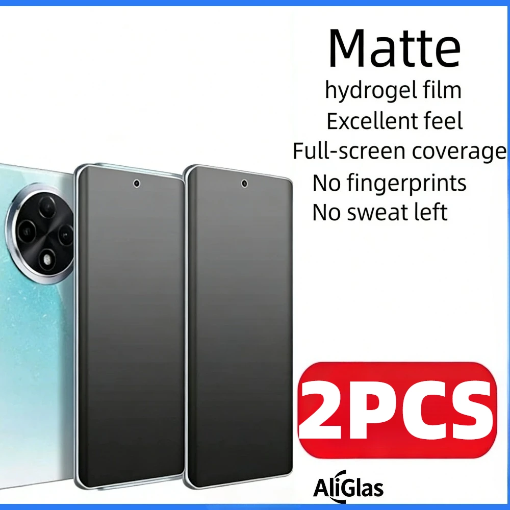 Matte Hydrogel Full-Coverage Protective Film - 2 Pack