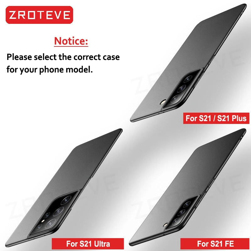 Slim Frosted Hard PC Protective Phone Case by Zroteve