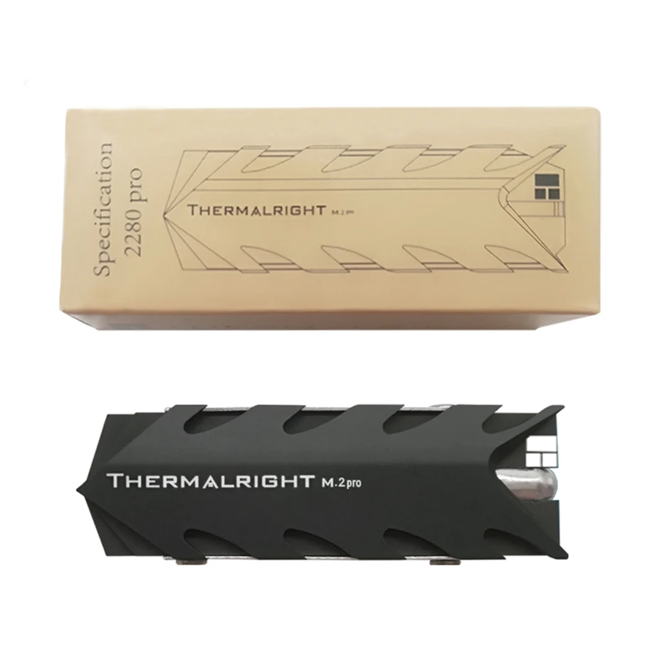 Thermalright M.2 2280 Pro Argb Liga de Alumínio Ssd Solid-state Disco Rígido de Refrigeração para m2 Dissipador de Calor 22*80 mm Radiador Mais Frio - Imagem 6