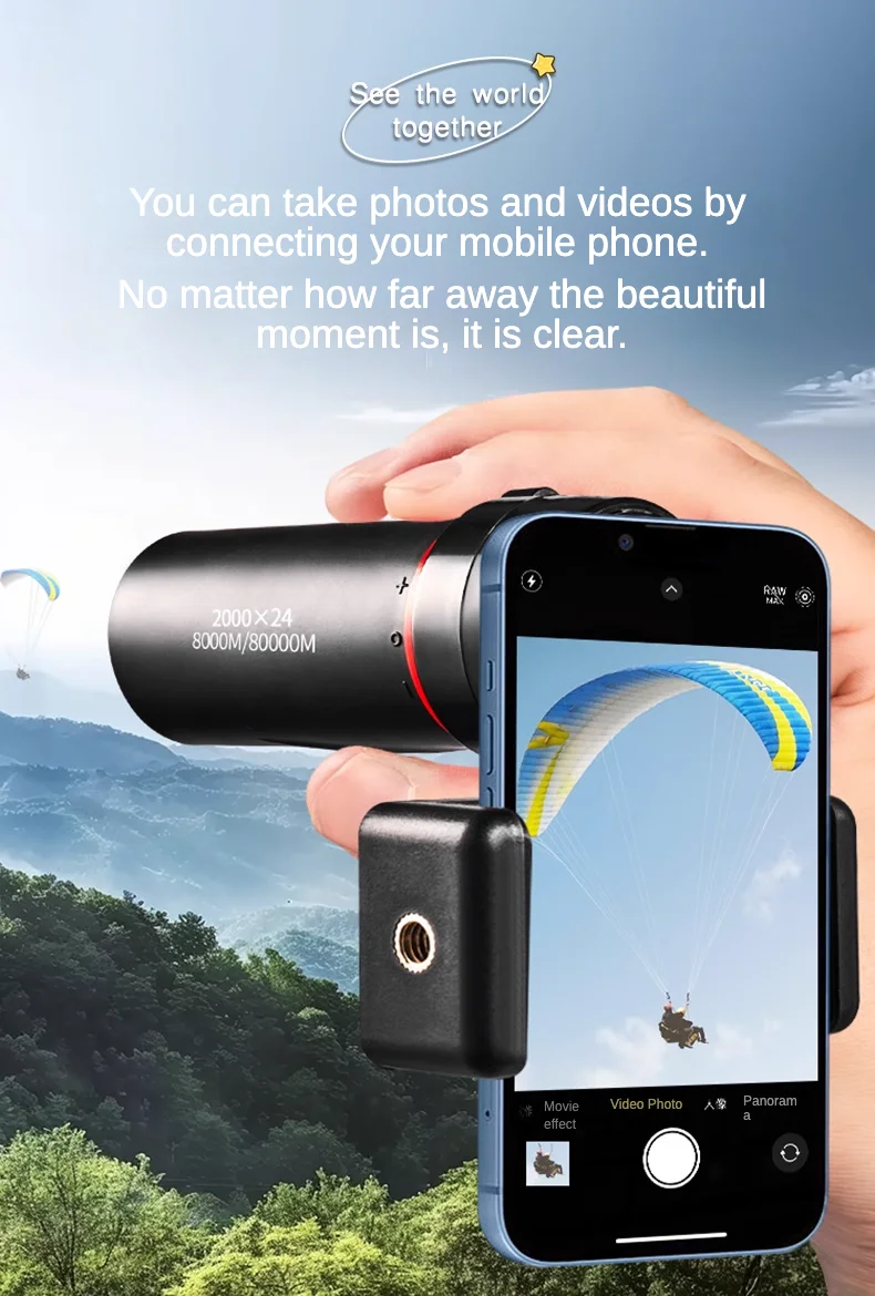 Sd2a26c267ec041debcaaf50439dabef22 Teleskopy o dużej mocy, ultra-przezroczyste, przenośne, kompaktowe gogle noktowizyjne o słabym świetle, materiały zewnętrzne