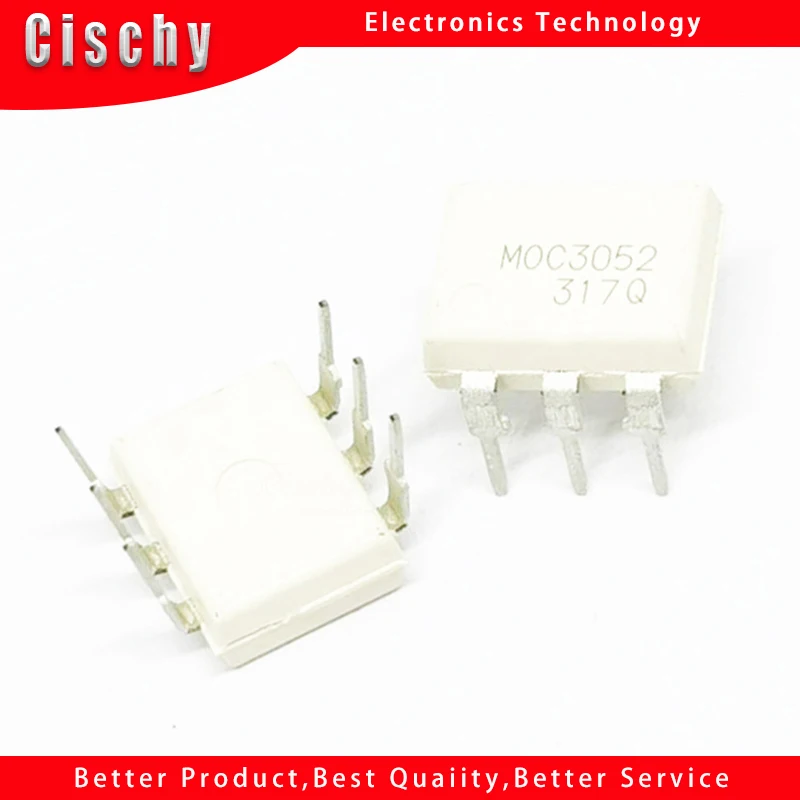 

10PCS MOC3052 DIP6 DIP new and original IC DIP-6