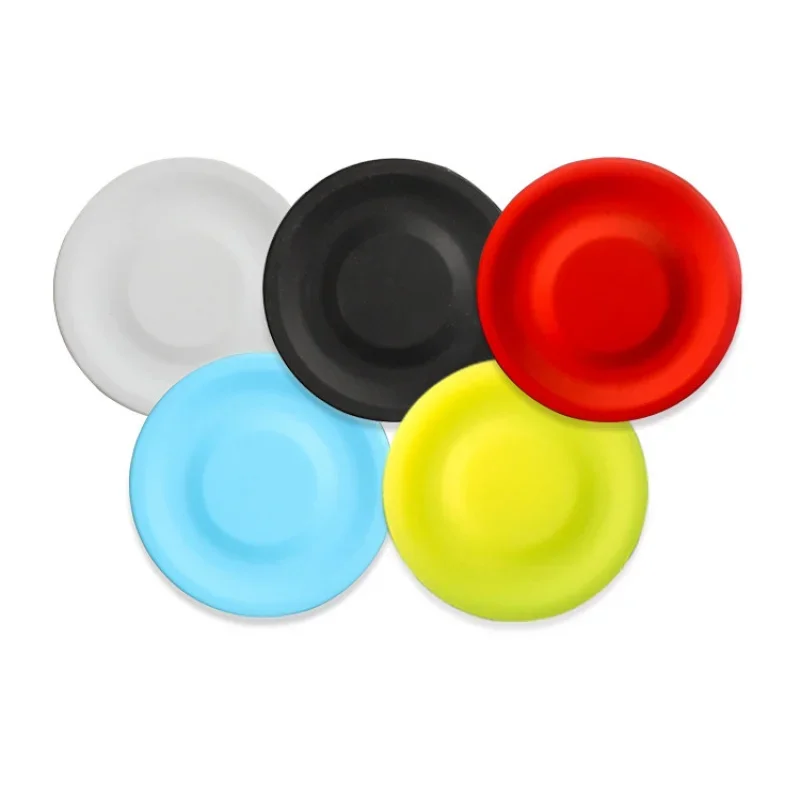 Silicone flying saucers fingertips mini flying luminous silicone discs silicone flying discs