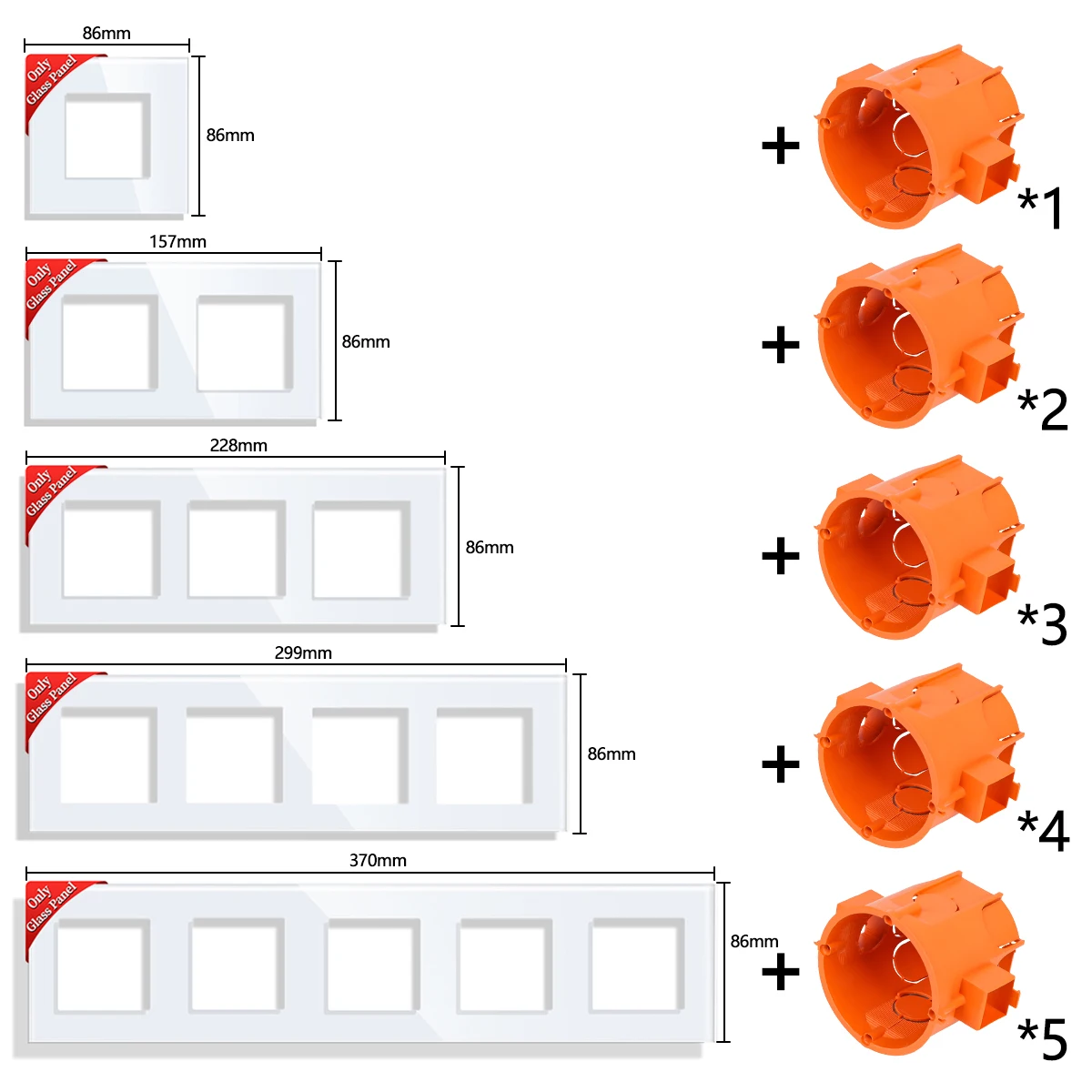 Electrical Sockets Glass Panel Internet Socket TV ST CAT6 RJ45 Function Parts Double USB Socket EU Wall Plug DIY Accessories images - 6