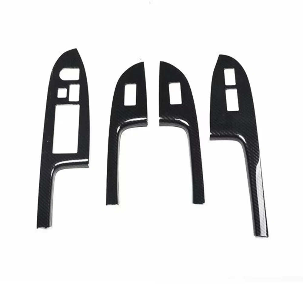 

JXKaFa For Honda Accord 7th 2004-2007 Right Hand Drive Car Door Armrest Window Lift Switch Cover Trim ABS Styling Moldings 4pcs