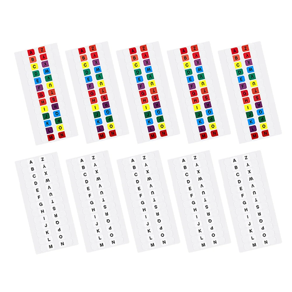 

10 Sheets Index Label Page Markers Book Notes Tabs for Books The Pet Reading