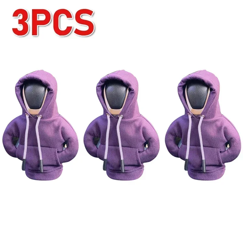 Universal Gear Shift Hoodie Cover - Stylish Car Interior Decoration and Novelty Gift