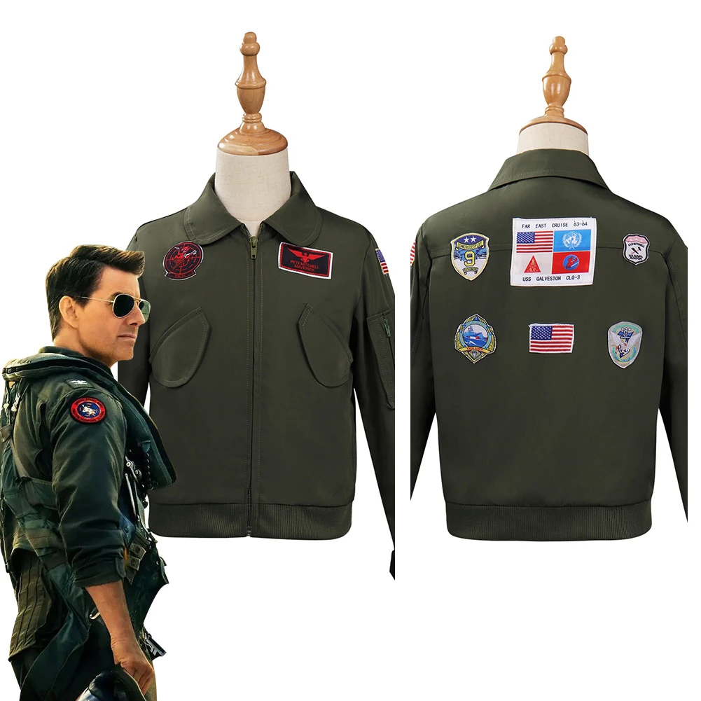 Top Gun Bomber Jacket Costume ubicaciondepersonas.cdmx.gob.mx