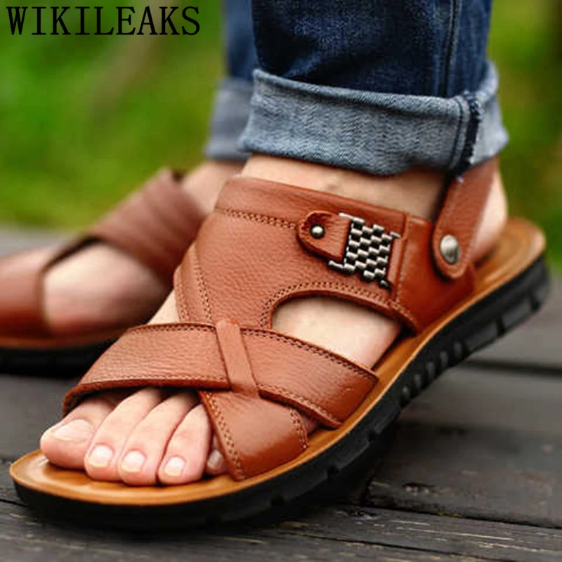 Sandalias de para hombre, zapatos abiertos de verano, zapatos de playa de talla grande, Bona|Sandalias de hombre| - AliExpress