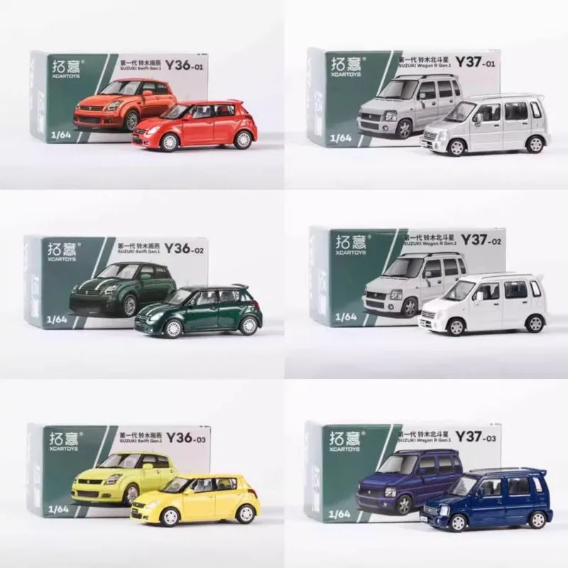 

Модель автомобиля XCARTOYS из сплава под давлением 1:64, 1-е поколение, Suzuki Dipper, Suzuki Rain коллекция, демонстрационные Игрушки для мальчиков, детские подарки.