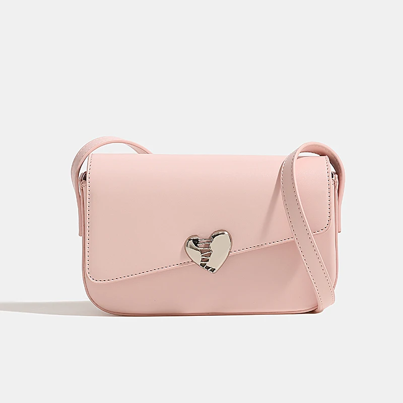 

Leather Handbag Women Luxury Designer Solid Color Simple Versatile Shoulder Bags New Trendy Party Small Crossbody Bag Pu Leather