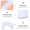 Commode Toilet Chair Easy To Clean Toilet Commode Anti Slip Foot Pad Backrest Cushion Extra Wide for Squat Toilet for Bathroom 4