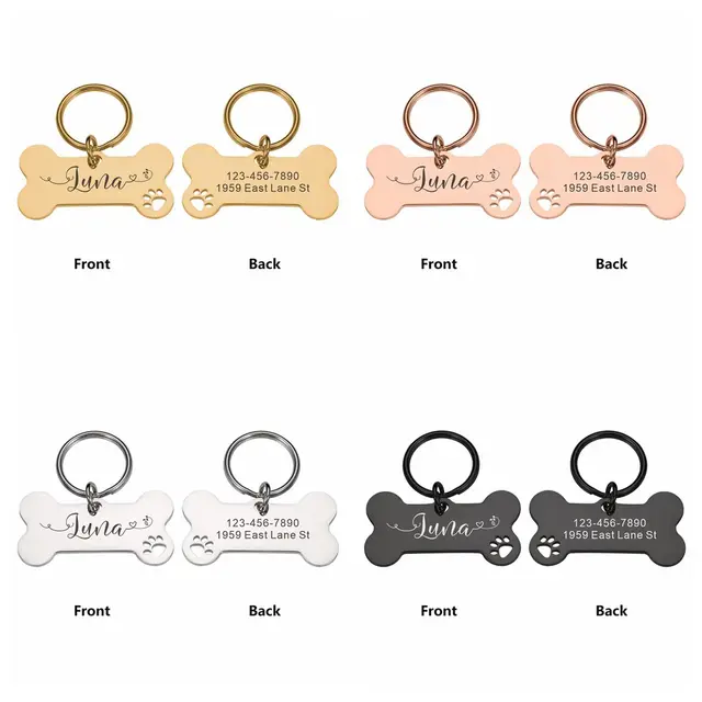 1pc Creative Custom Text The name of the love wavy line Personalized Dog Tags Customized Dog Collar With Name For Dog Tag Name 1pc Creative Custom Text The name of the love wavy line Personalized Dog Tags Customized Dog Collar With Name For Dog Tag Name