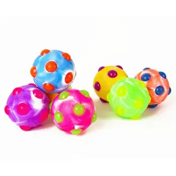 Glowing Ball Dog Light Up Toy TPR Flashing Elastic Ball Molar Ball Dog Chew Toys Dog Teeth Cleaning Toys For Small Large Dogs 2