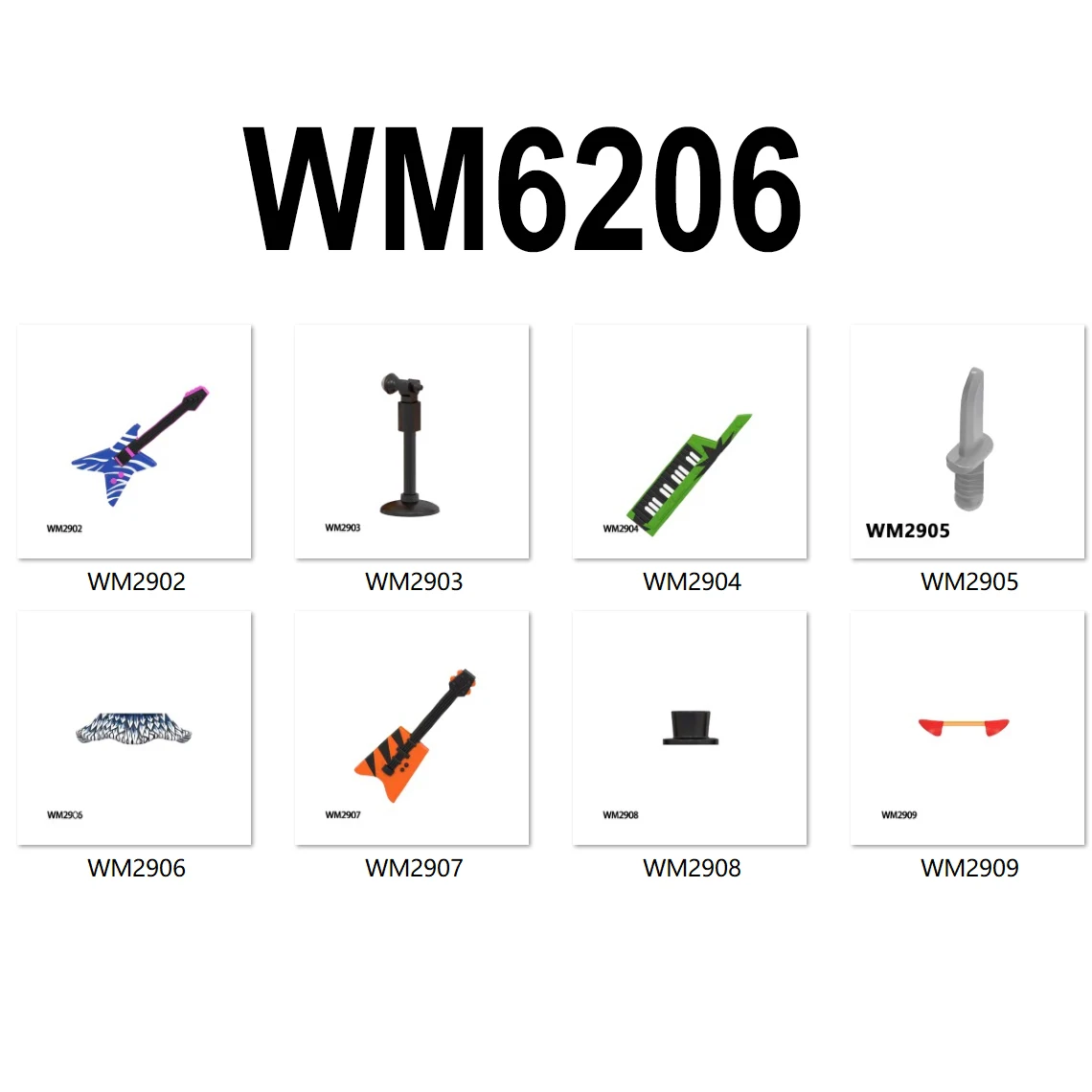 빌딩 블록 미니 피규어 장식 조각 DIY 액션 피규어 모델 어린이를위한 무서운 장난감 WM6074 WM6173 WM6097 WM6206 WM6170