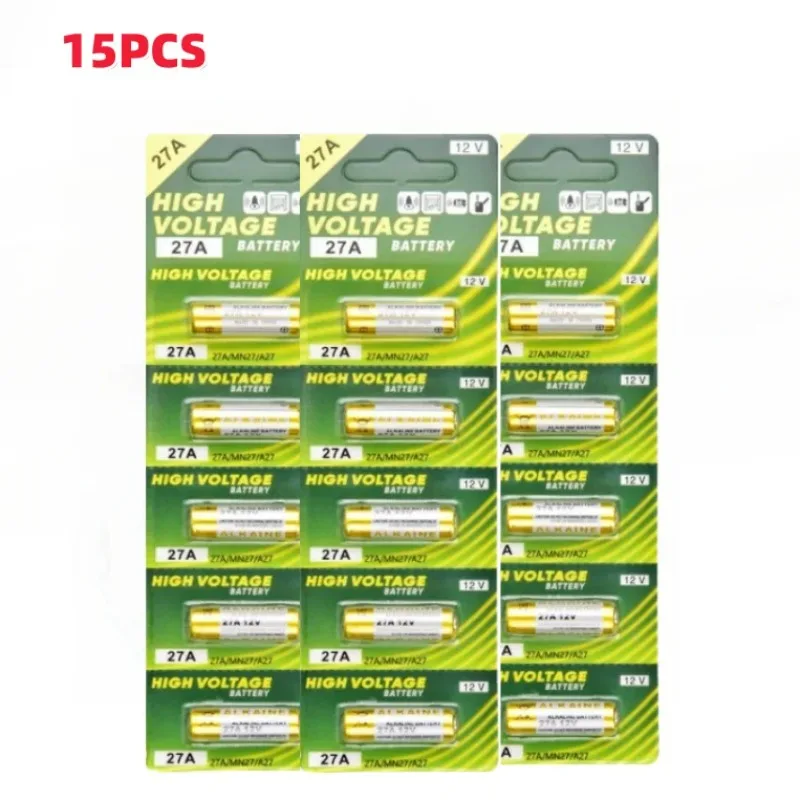 5-60PCS 12V 27A Dry Alkaline Battery A27 Batteries 27AE 27MN A2 L828 K27A for Remote Control Gamepad Flashlight Doorbell Toys