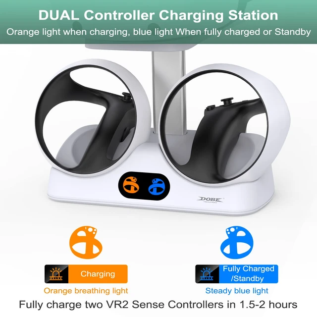 for PS5 Console Multi-function Cooling Stand for PS VR2/PS5 Controllers  Charging with Display Light Store Headset and Earphones - AliExpress