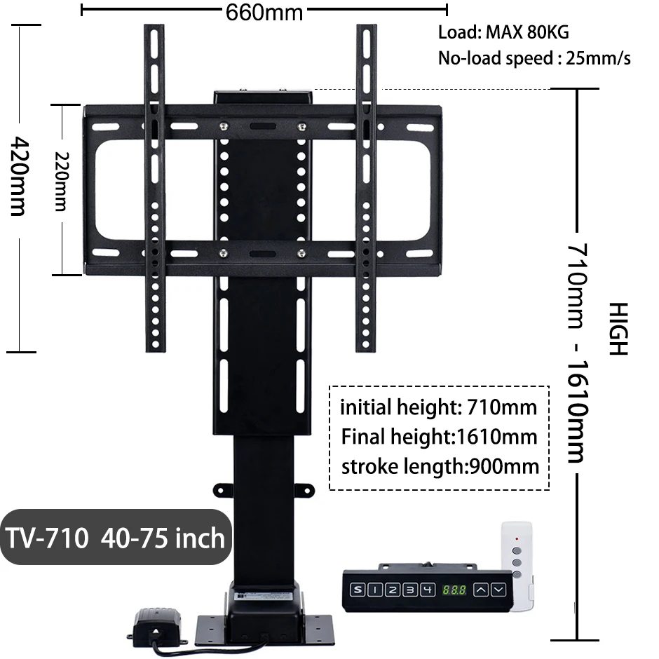 Wholesale tv mechanized lift systems For Mounting All Sizes Of Televisions