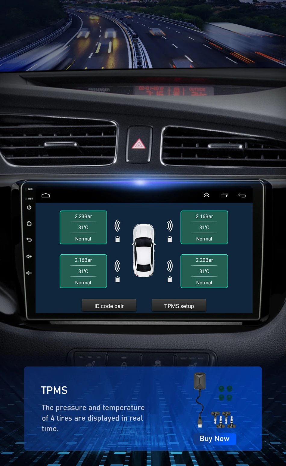 Srnubi 2 Din Stereo mit CarPlay Android Auto für KIA Cee'd Ceed JD 2012–2018 BT WiFi GPS-Unterstützung Rückfahrkamera Musik und Video abspielen – Detail 22