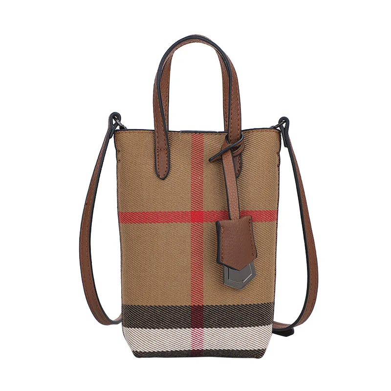 Tanie Nowe torebki damskie Crossbody w stylu Vintage, w paski płócienna torba na sklep