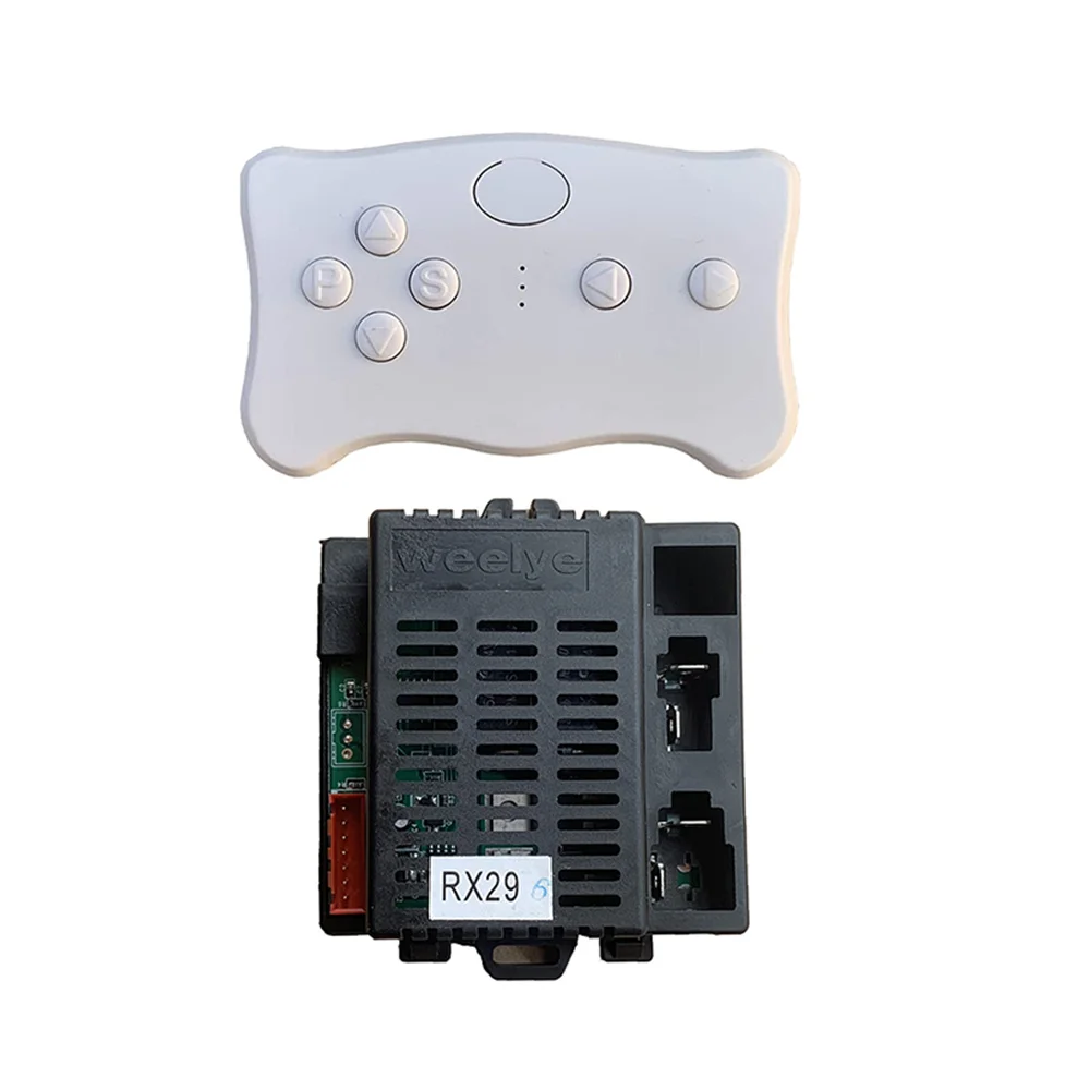 RX29 12V weelye 2.4G Bluetooth Remote Control and Receiver Accessories for Kids Powered Ride on Car Replacement Parts