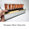 IN18 Glow Digital Tube Clock World line Rate Change Detector Steins Gate Bluetooth Control Animation Prototype Model 1
