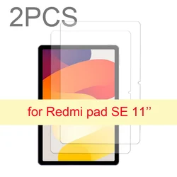 Ultra Clear HD Scratch - Proof Tempered Glass Screen Protector (2 - Pack) (Redmi pad SE 11inch)