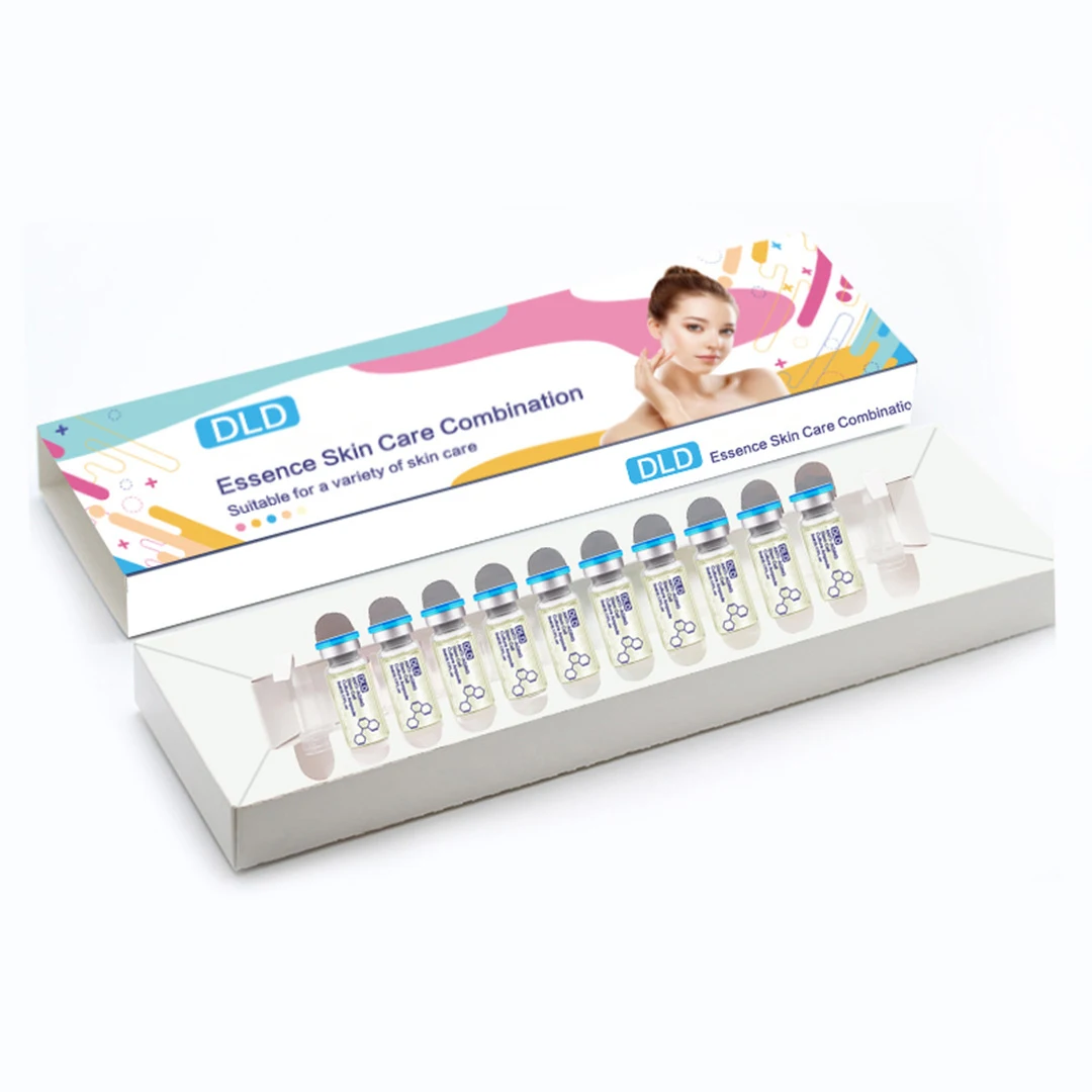 10 vials Korean Facial Skin Care Essence BB Glow Starter Liquid Foundation Kit