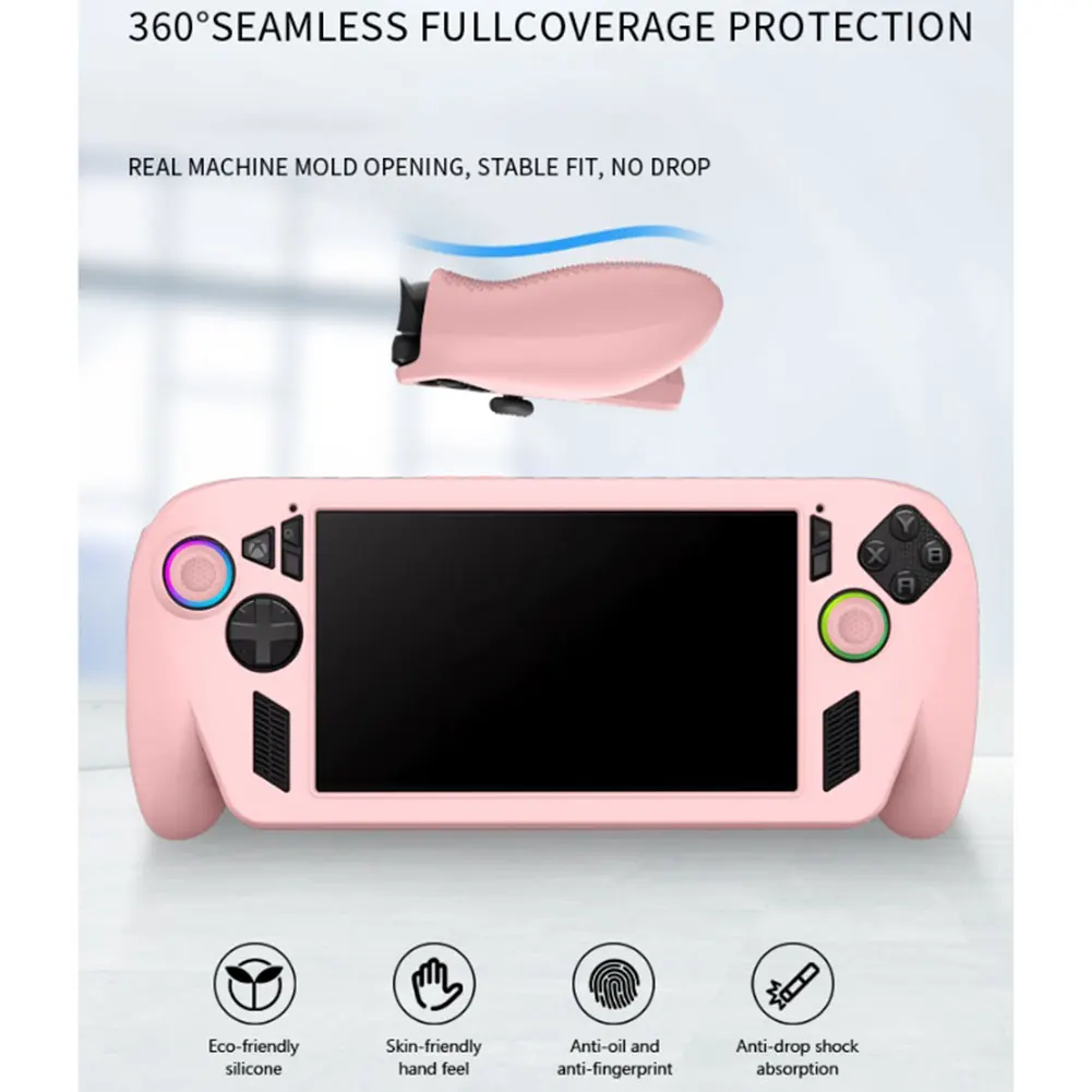 ASUS ROG Xbox Ally X Silicone Case, Shockproof Scratch-Resistant Soft Shell Protective Cover 7 ASUS ROG Xbox Ally X Silicone Case, Shockproof Scratch-Resistant Soft Shell Protective Cover 1