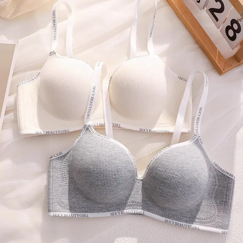 Wireless Push-Up Bra - 6cm Thickened Anti-Slip Seamless Adjustable Straps for Small Chest