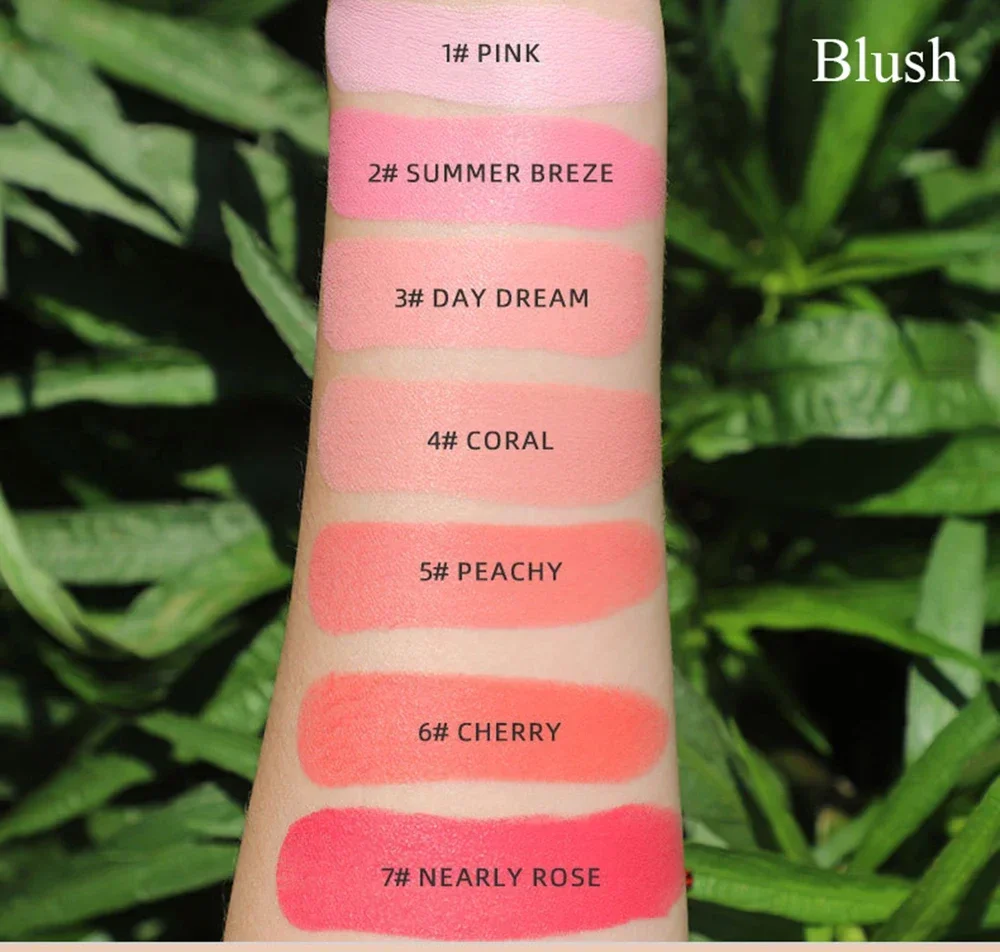 Private Label Blush Highlighter Concealer Stick Custom Bulk Long-lasting Non-fading Waterproof Covers Acne Marks Face Makeup 6