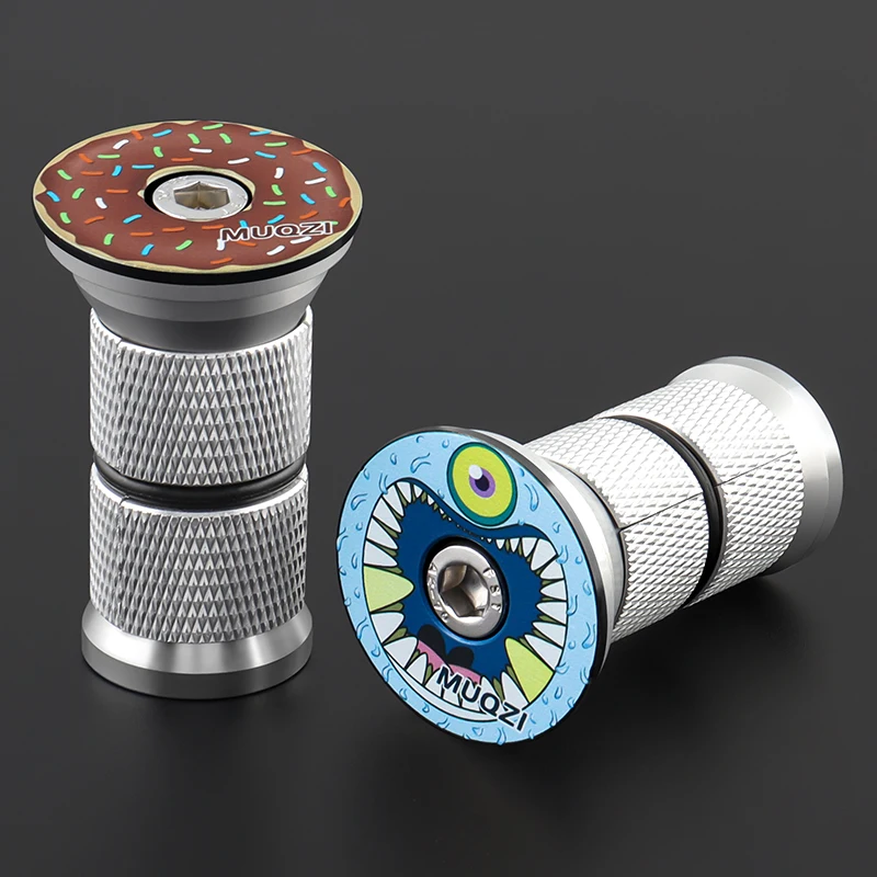 MUQZI Bicycle Fork Steerer 1-1/8 Headset Top Cover Stem Top