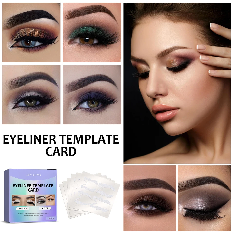 Multi functional Eye Makeup Stencil Template Kit